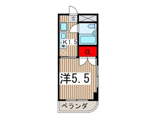 ガ－デンヒルズ清瀬の物件間取画像